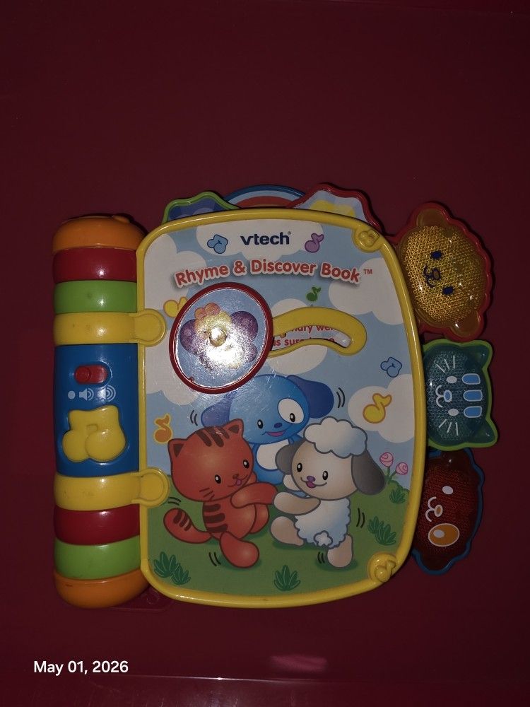 Vtech Rhyme & Discover Book