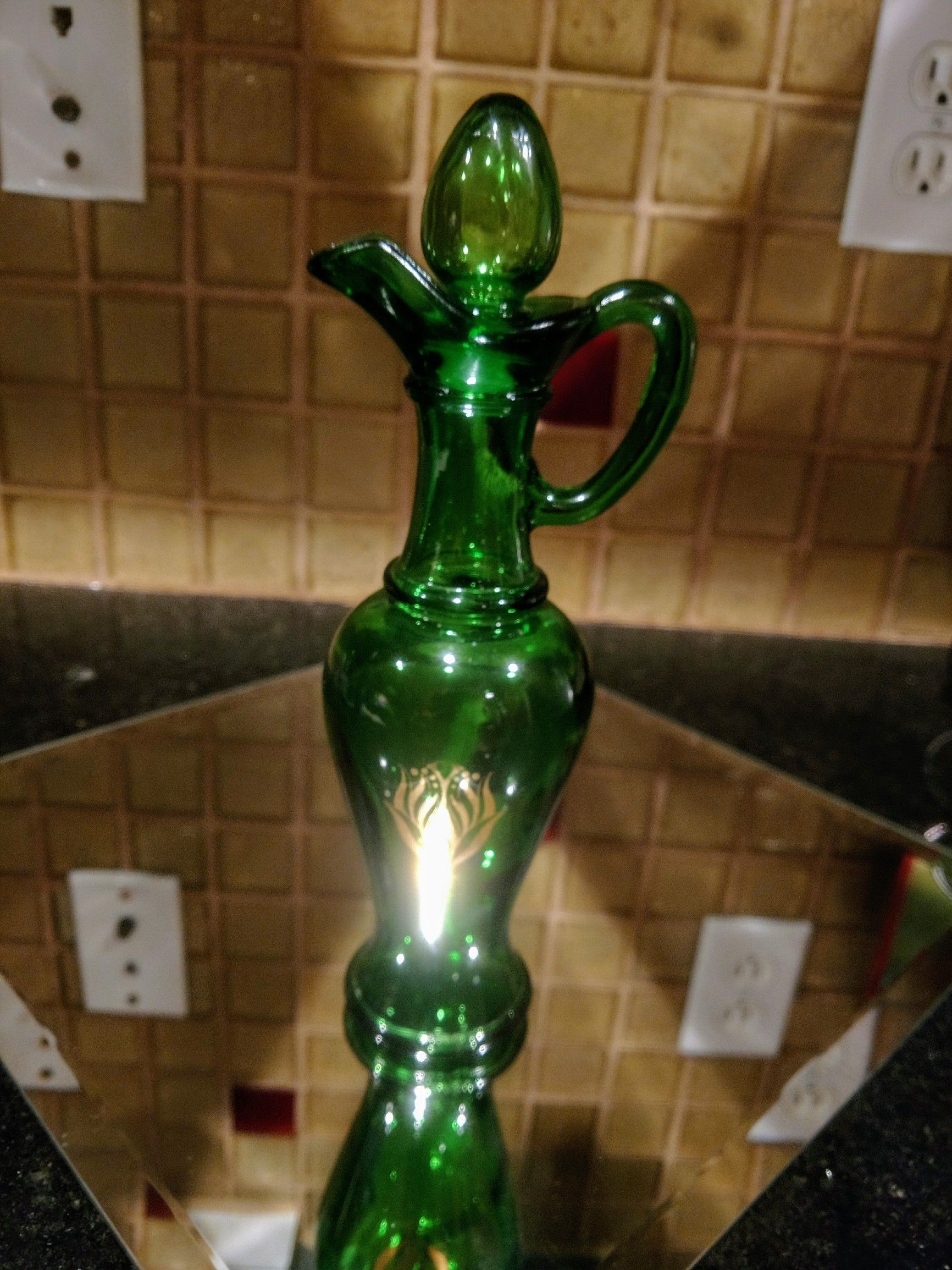 Vintage Avon Bath Oil Cruet