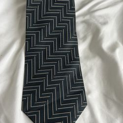 Enrico Coveri Men’s Black Tie 4” Wide