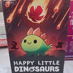 Happy Little Dinosaurs base board game