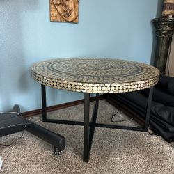 Unique Mosaic Accent Table – Like New