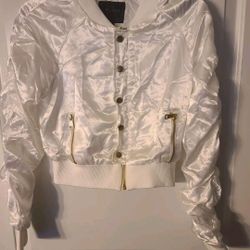 Miss London White Jacket Size S (Ts-E5)