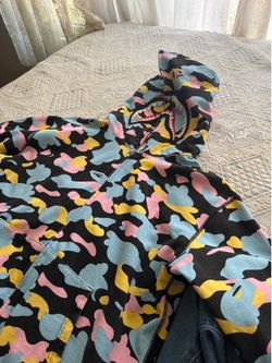 BAPE Multi Camo 2nd Shark Full Zip Hoodie XL