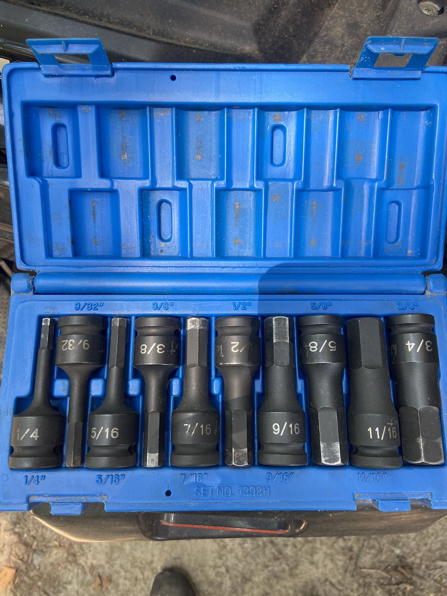 GP 1/2” Drive Hex Impact Socket Set