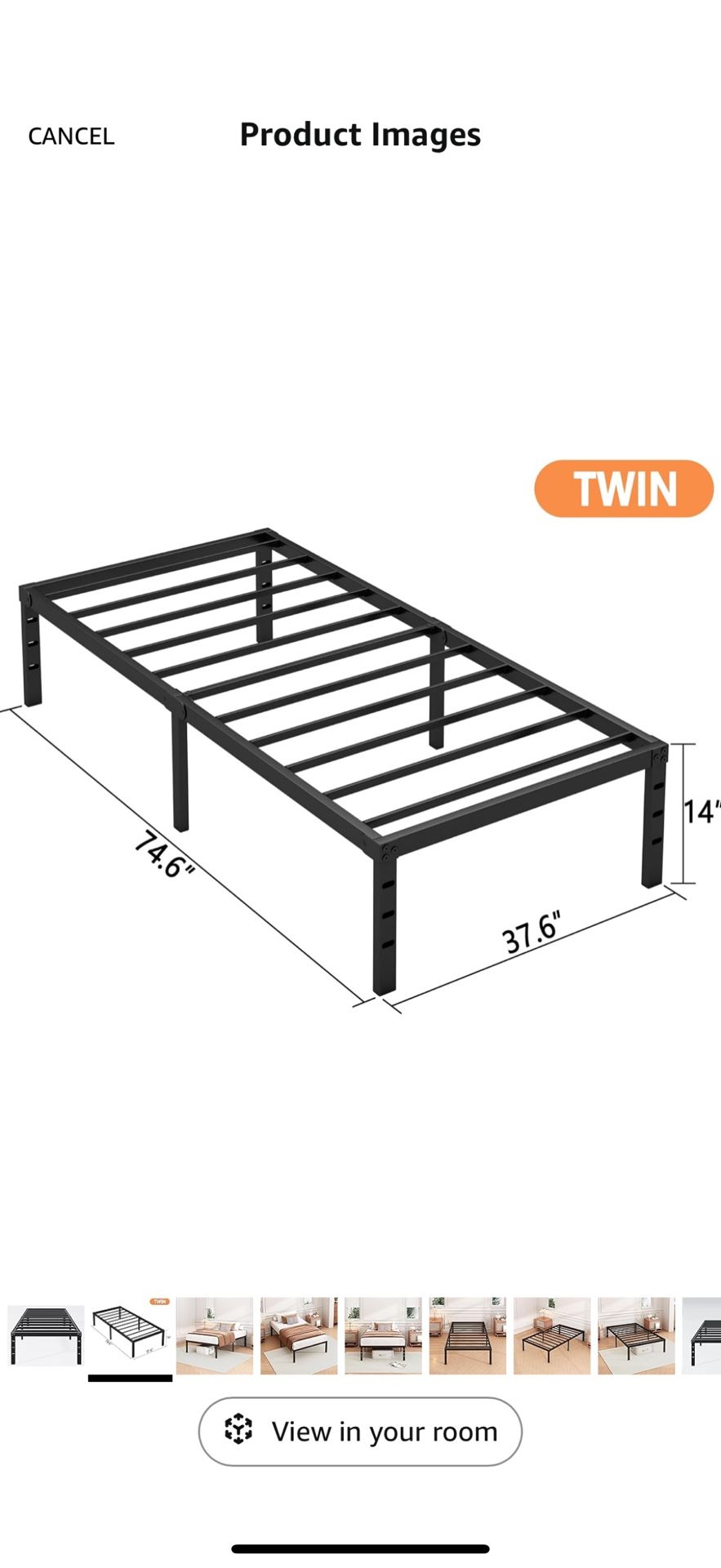 Twin Bed Frame