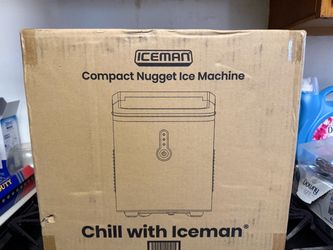 Iceman by Chefman Compact Nugget Ice Machine, 26lb Daily Ice Production