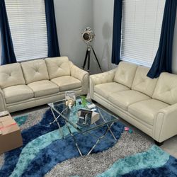 Leather Designer Sofa 