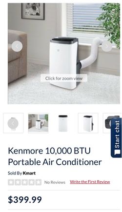 10000 BTU Kenmore Portable A/C