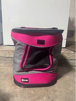 Pet carrier backpack