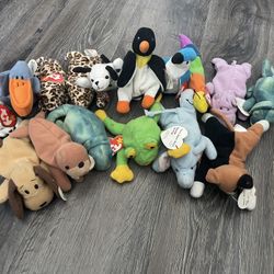 TY Beanie Babies Lot Vintage With Tags 