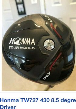 RH Honma (mint) TW727 8.5 Degree (X flex) Driver