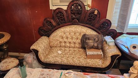 Victorian style couch