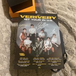 verivery signed poster