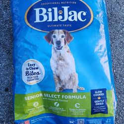 Dog Food Bil Jac 30 Lbs Senior Chicken & Oatmeal $50