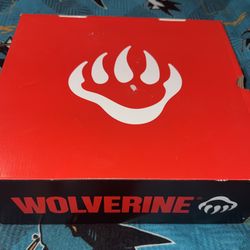 Gently used Wolverine steel toe Work Boots