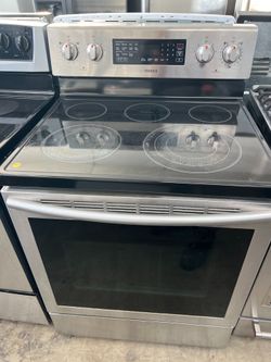 Samsung stainless steel glasstop stove -free delivery