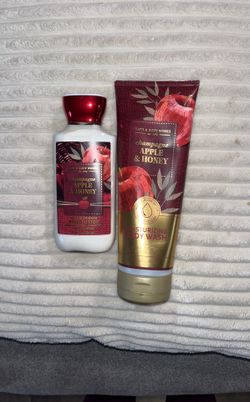 Champagne Apple & Honey Body Wash And Lotion Set