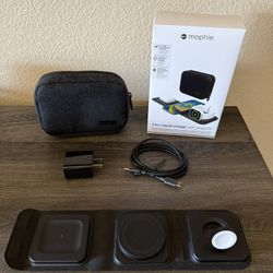 Mophie 3-in-1 MagSafe Travel Charger (for iPhone, AirPods, & Apple Watch)