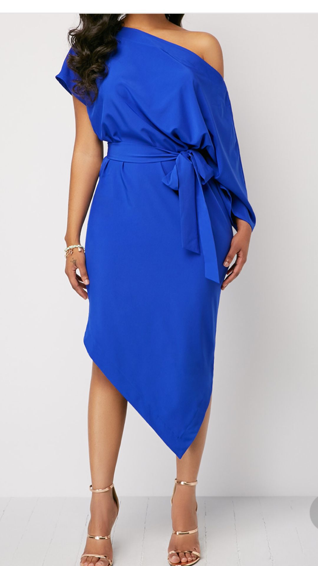 Royal Blue dress Size Med