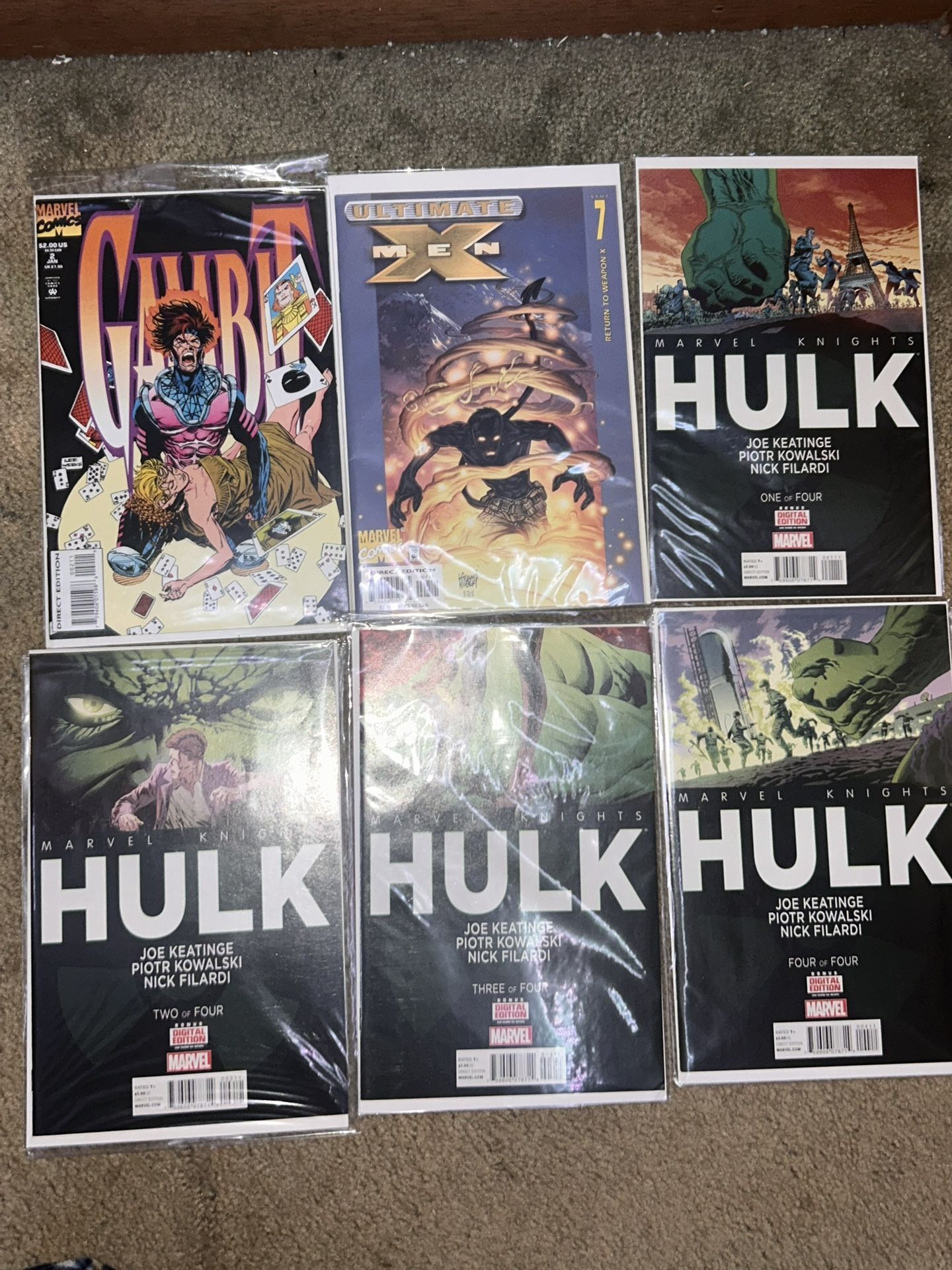 Huge Comic Bundle 45 Single Issues 7 Tpb