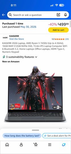 KAIGERR 2026 Laptop