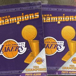 Original Packaging…NBA Lakers Champions Photo album (3)
