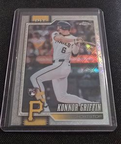 2026 Topps Chrome Logofractor - Konnor Griffin RC #74 Rookie Pirates