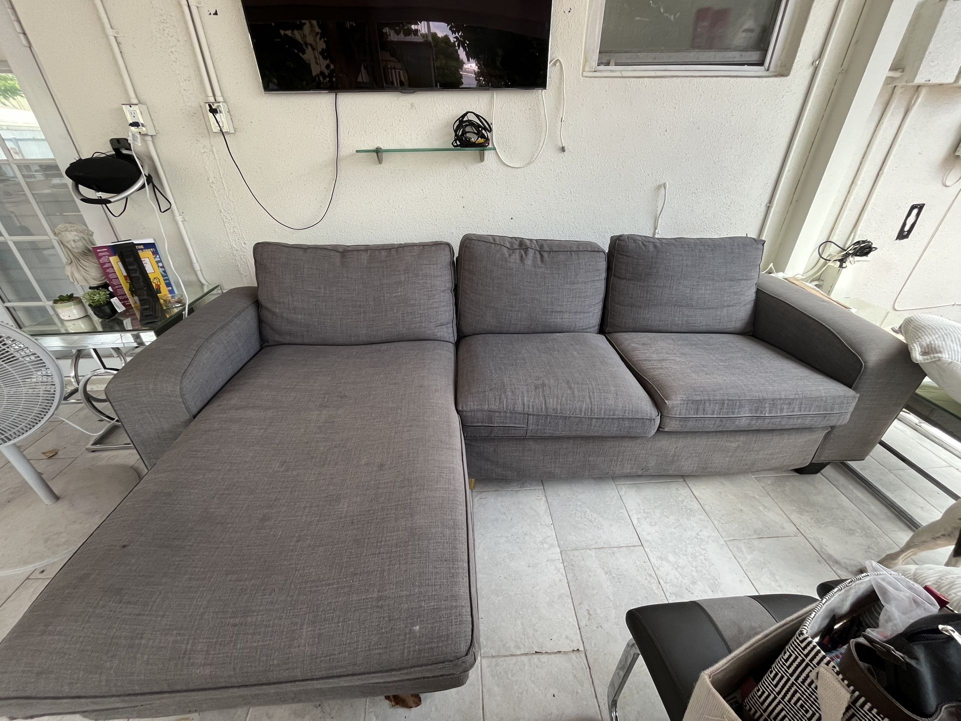 Grey Sofa