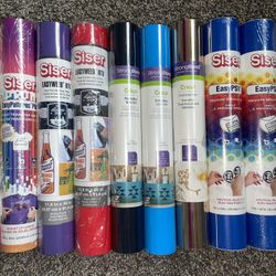 Craft Bundle 10 Rolls Of New Vinyl 