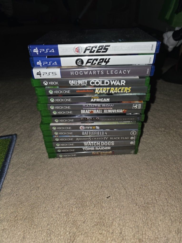 Various Xbox One/X & PS5 Videogames