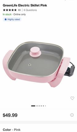💗NIB PINK ELECTRIC SKILLET💗