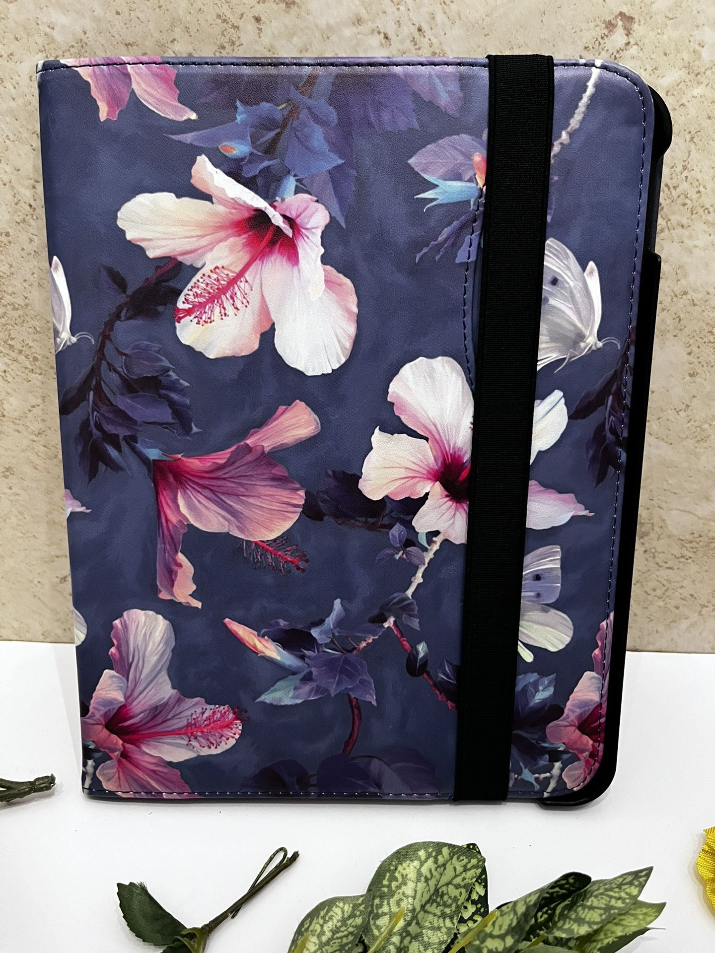 🌸 Floral iPad Case – Stand Cover
