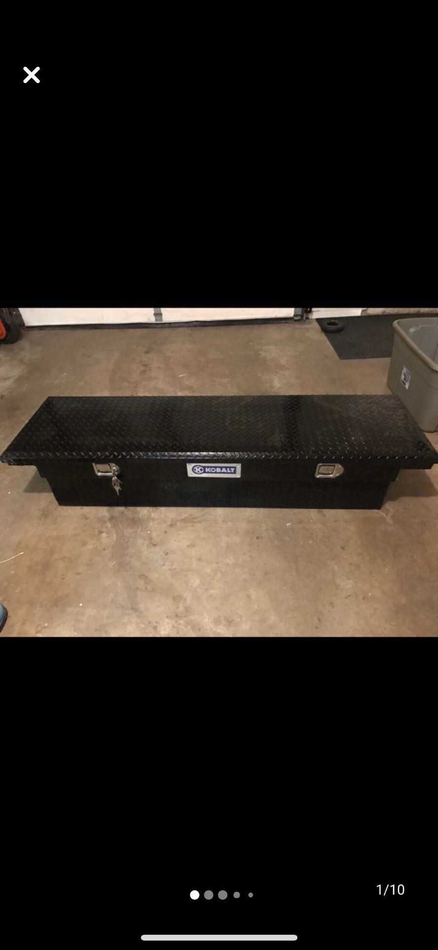Tool box for full size truck