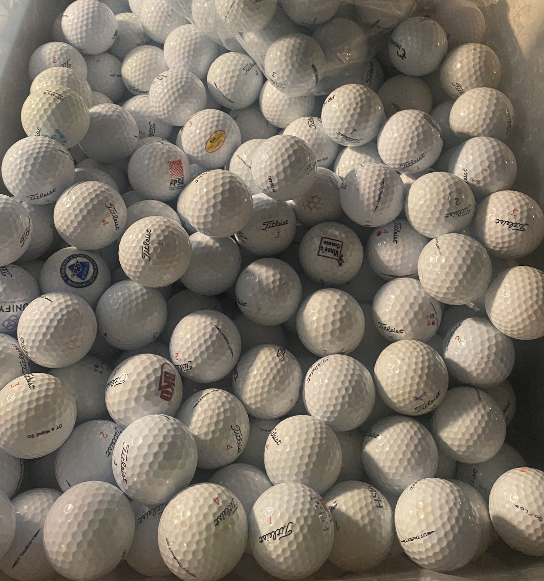 3 Dozen Assorted Titleist