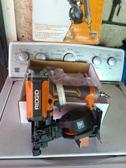 RIDGID
Pneumatic 15 Deg. 1-3/4 in. Coil Roofing Nailer