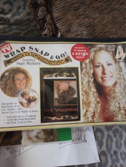 Wrap, Snap & Go Comfort Rollers For Spiral Curls