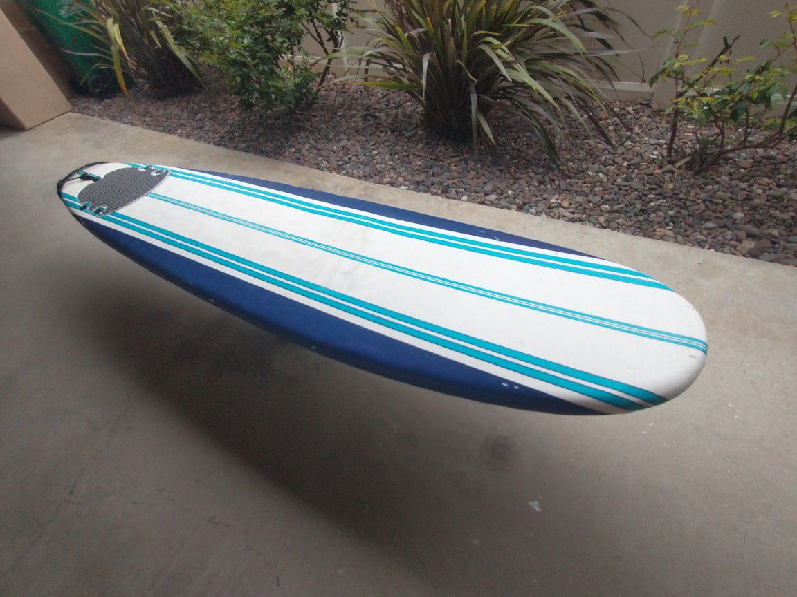 8 Ft Wave Storm Soft Top Surfboard.