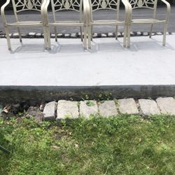 Very Nice Four Outside  Chairs 