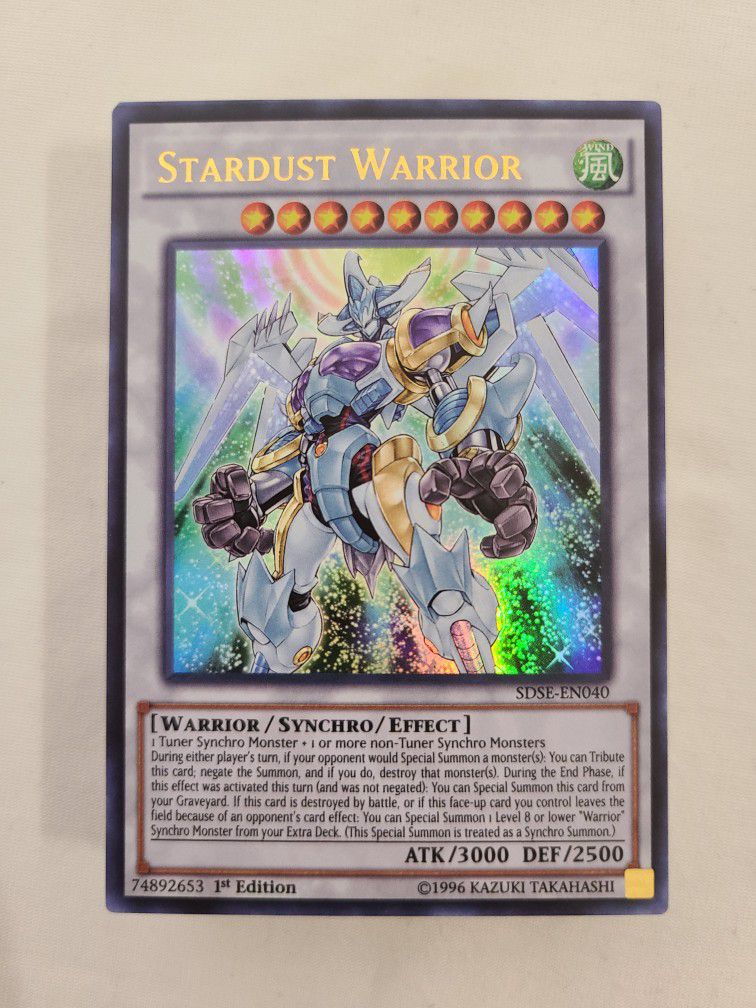 Synchro Warrior Deck Yugioh (44 Cards) Stardust Dragon Warrior Synchron
