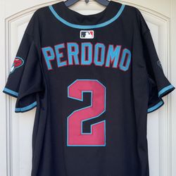 SMALL - DBACKS #2 PERDOMO JERSEY