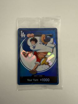2026 Dodgers x One Piece Card Raw Unopened