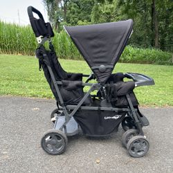 Joovy Caboose Too Ultralight Graphite Stroller - Used