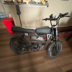 FAST 30MPH Electric Bike – 1500W Tamobyke T73 + Extra Tire & Brakes”