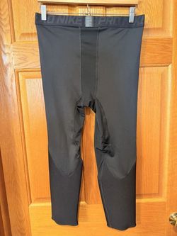 CZ32 NBA Nike Pro Black Padded Basketball Pants Tights Mens