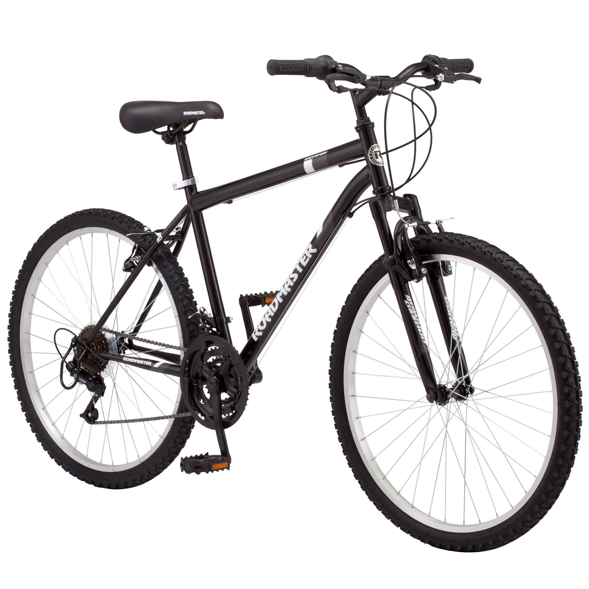 Roadmaster Granite Peak Men's Mountain Bike, 26-inch wheels, black