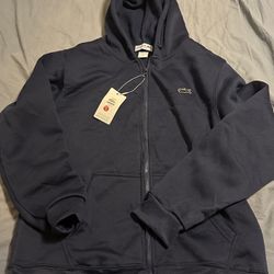 lacoste tracksuit zipup hoodie 