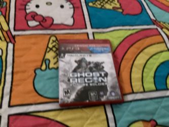 PlayStation 3 Ghost Recon Future Soldier Video Game