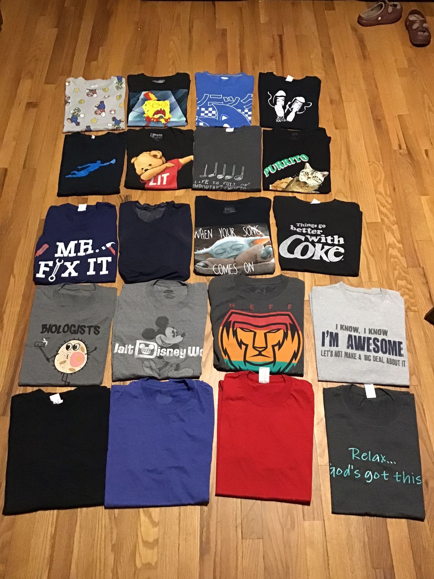 20 Men’s Shirts Size Large All 45