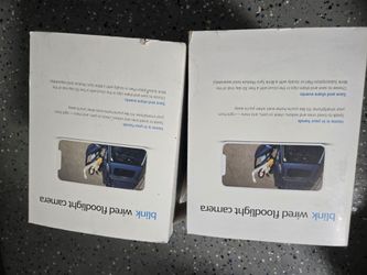 Blink light and  camera. 1080 wifi
