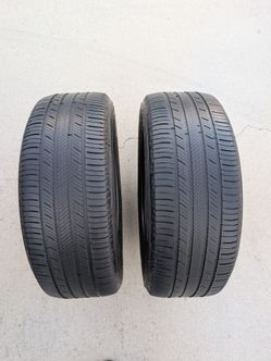 215/55/17 PAIR OF TIRES USED